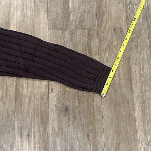 Abound-Long Sleeve Ribbed Cropped Cardigan-Women’s Size: 1X-Color: Brown-NEW!! - Picture 14 of 14